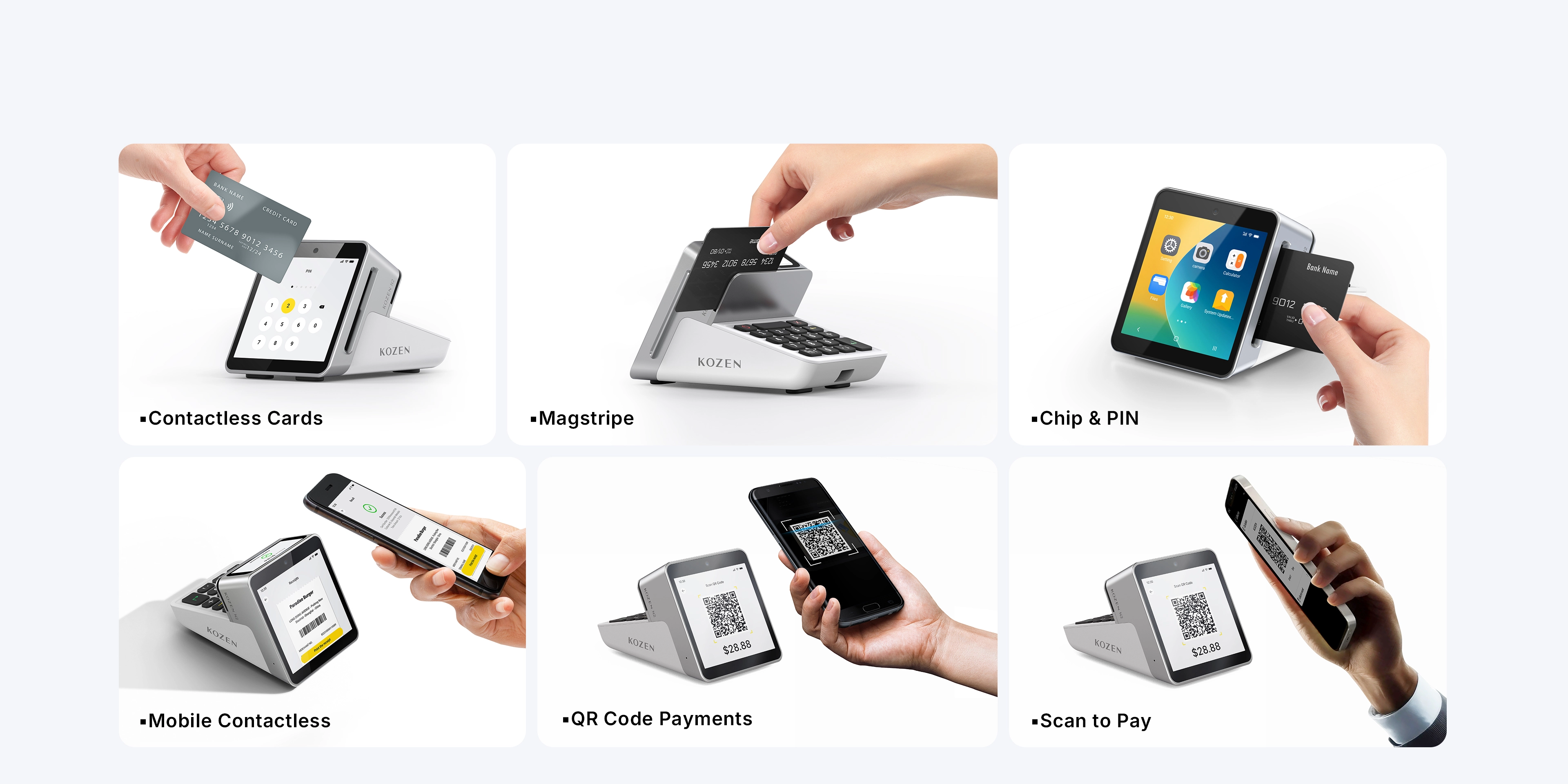 Multiple Payment Methods