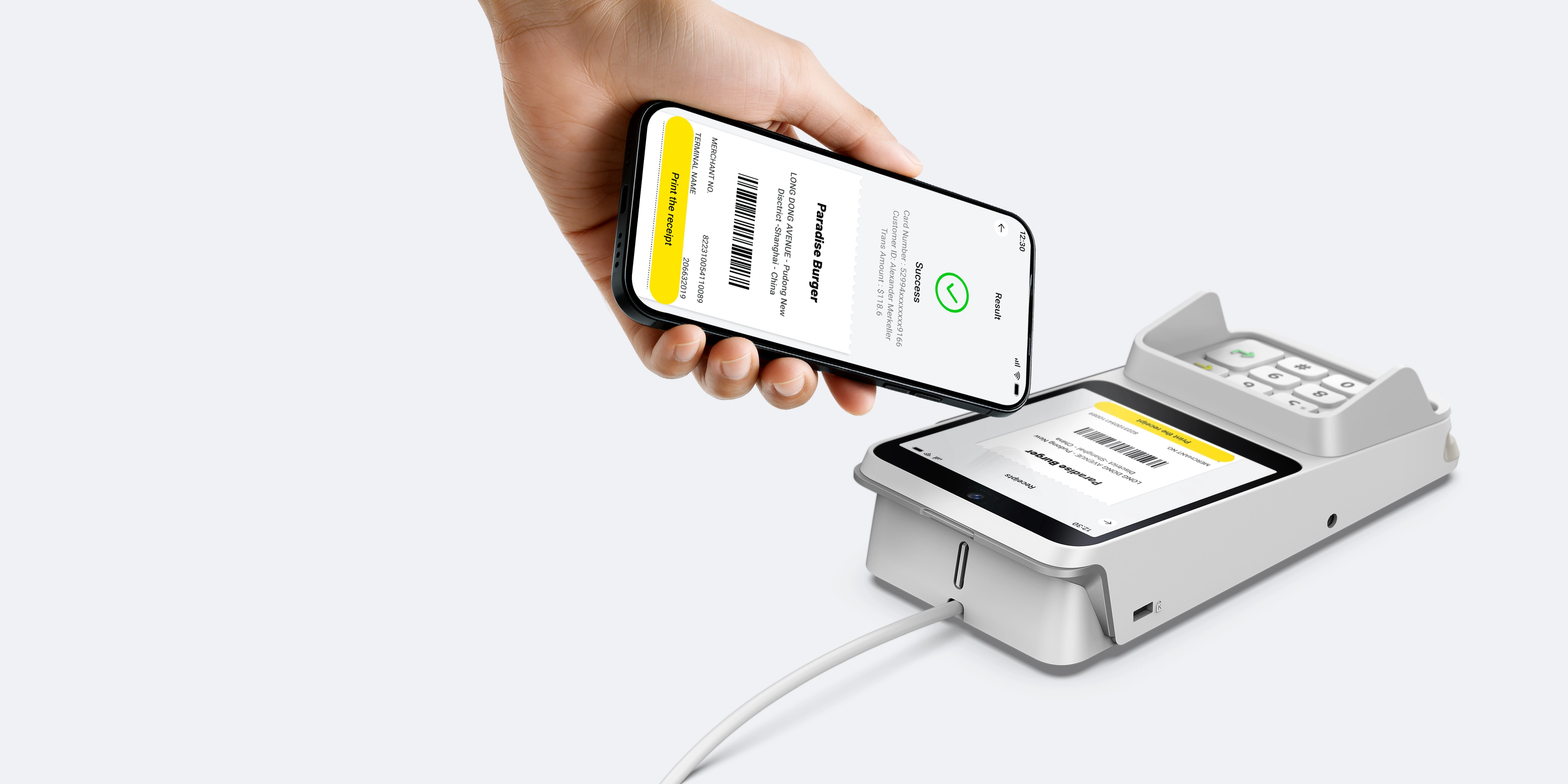 Tap for E-Invoices with HCE