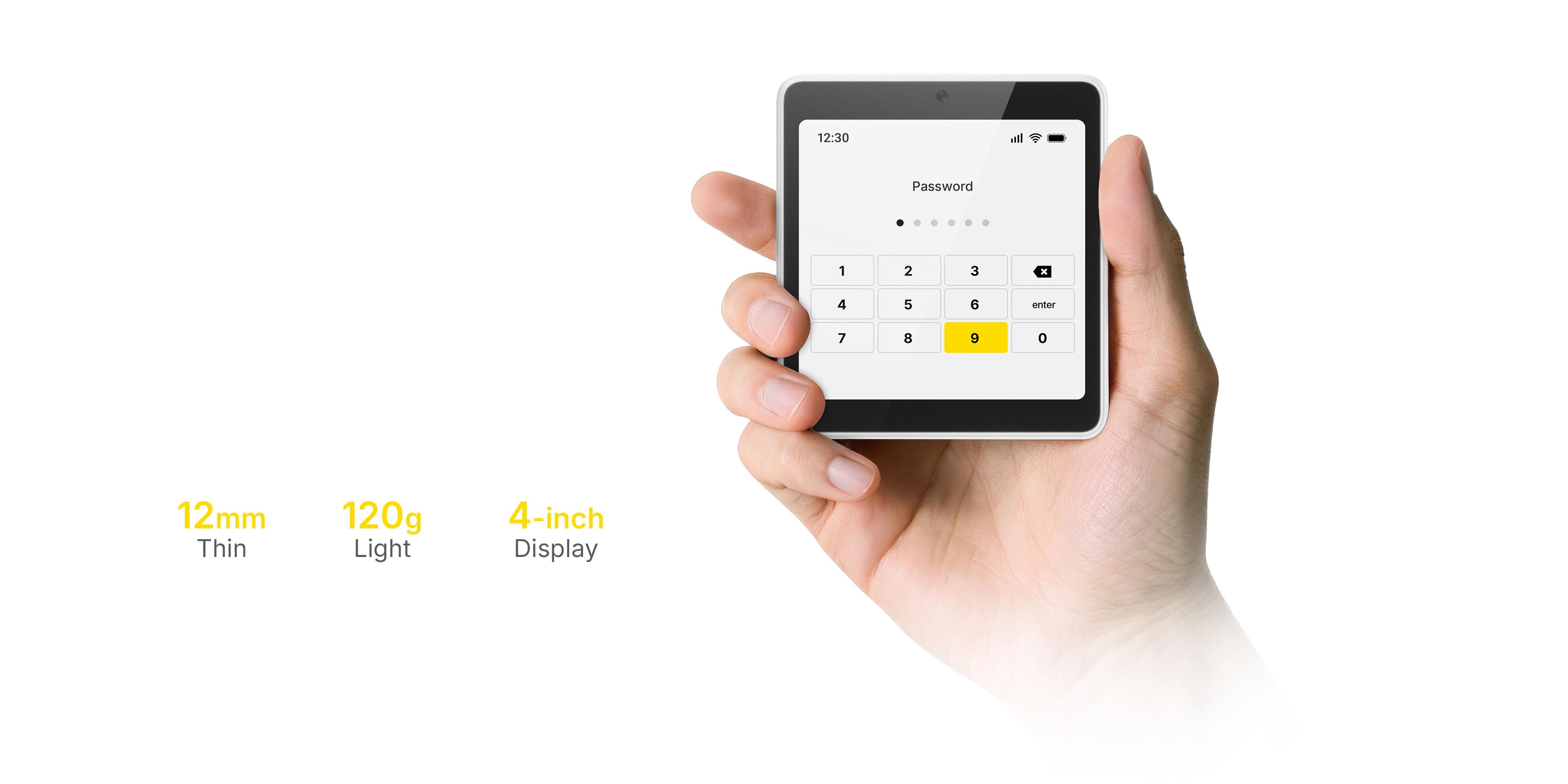 Compact. Light. Portable.