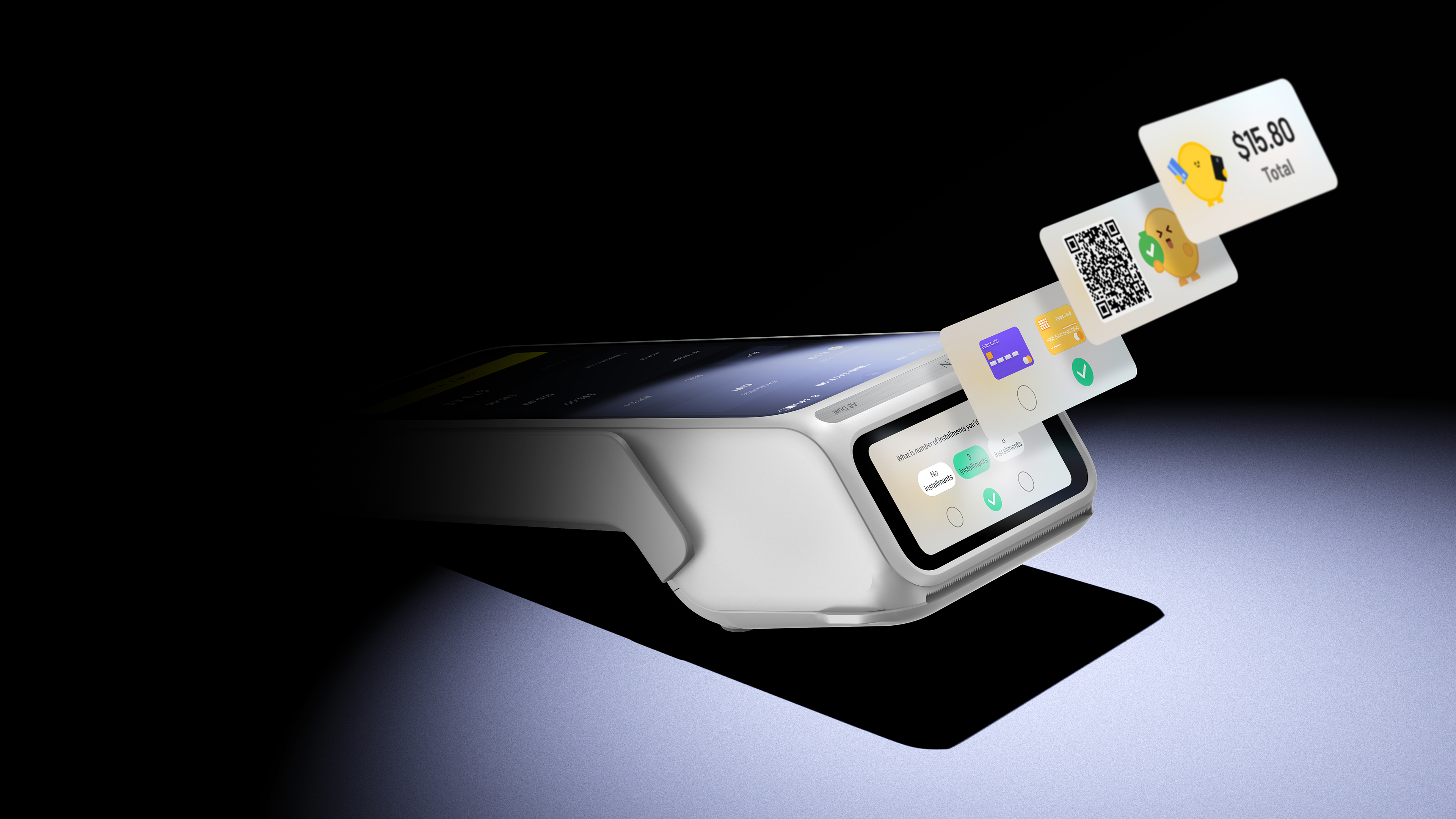 One-tap payment with instant digital receipt delivery